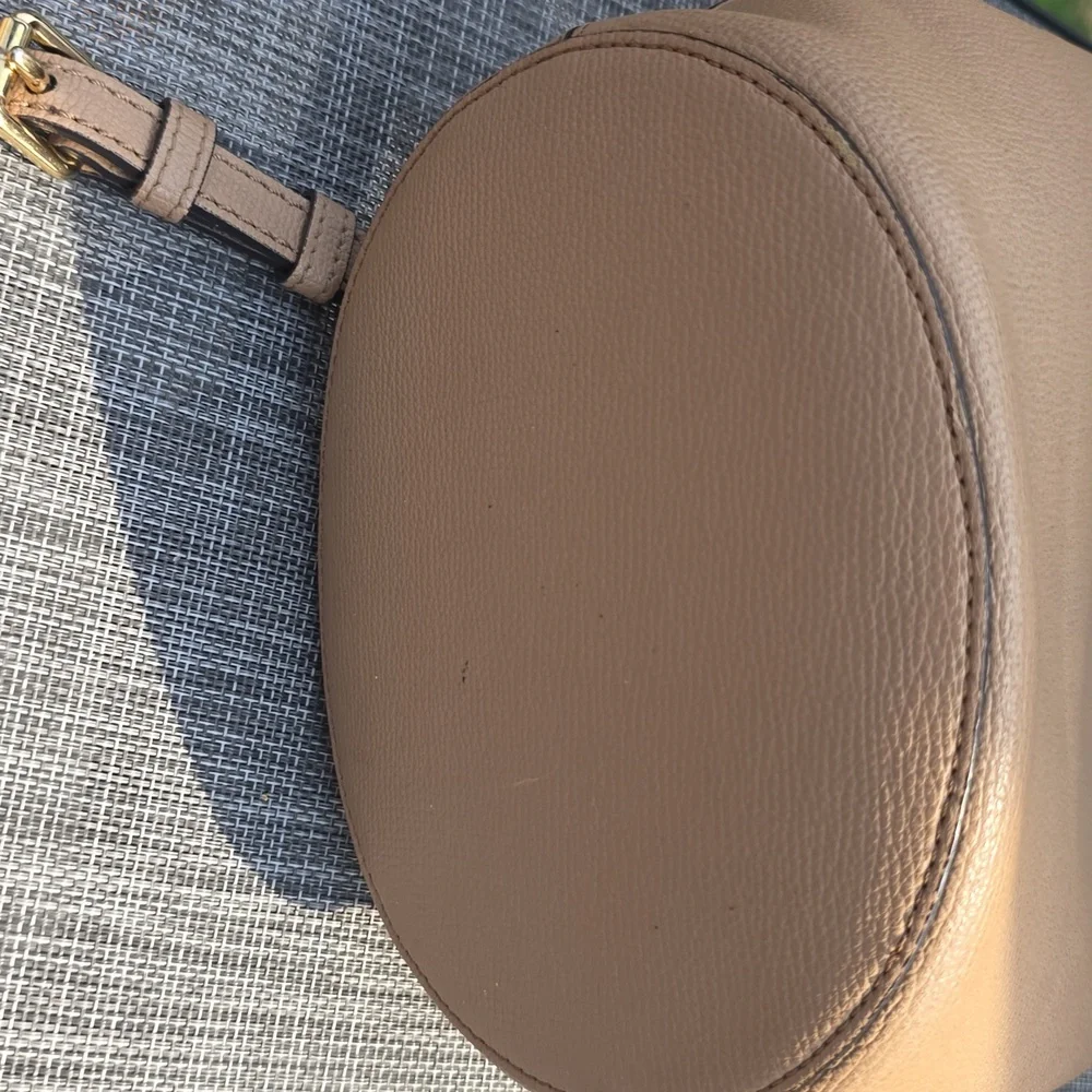 Burberry Haymarket Check Colours Small Lorne Bucket Bag Leather - Picture 7 of 15